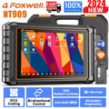 NT909 AutoAuth Services Scanner All AutoVIN Tool OBD2 Vehicle Automotive Reader Scan Control OBDII 30+ Car Scanner FCA Bi-directional Analyzer Test Diagnostic Systems Active Code Reset Foxwell