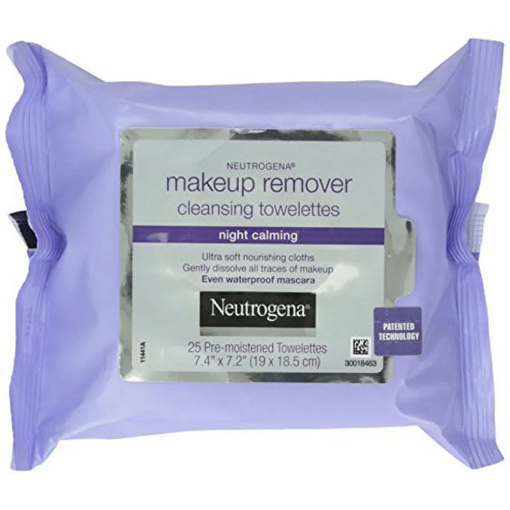 '- 3 Make-Up Neutrogena Cleansing Pack Each Towelettes 25 Remover