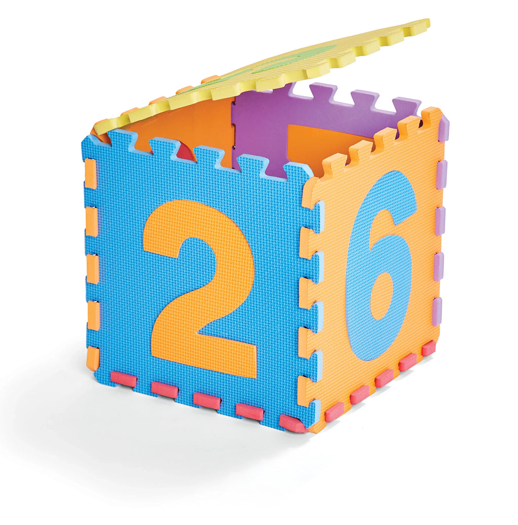 Puzzle with Playmat, 12m+ ABC Foam for Kidoozie Bag or & Playmat Preschooler, Storage Toddler 123 Ages