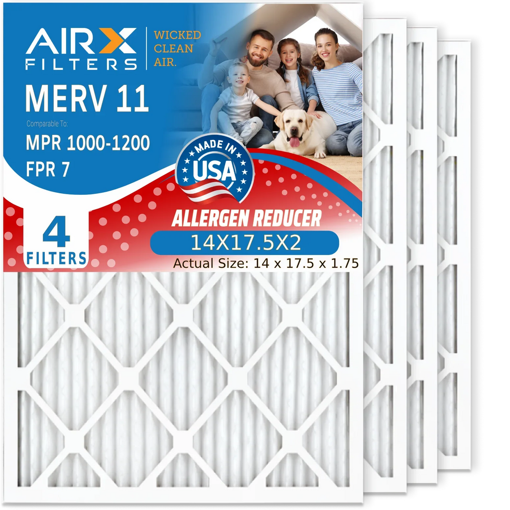 & AIR. 7 1000, 1200 DR90 Pack to MPR Dehumidifiers Air 14X17.5X2 FPR Style New 4 50070171-002 Comparable WICKED DR120 & Honeywell MPR 11 Compatible AIRX MERV by with Filter FILTERS CLEAN