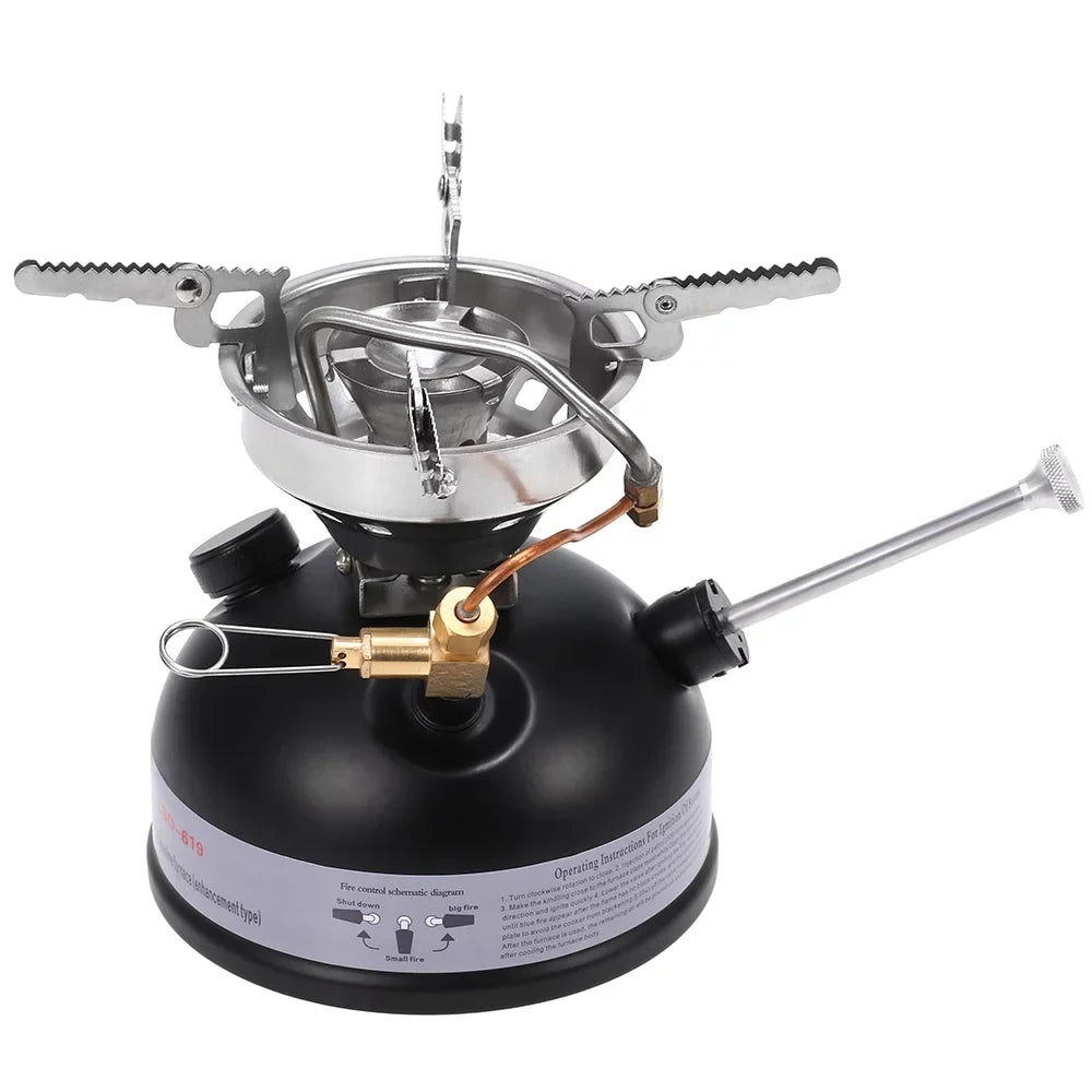 Stove Diesel Fuel Stove Gasoline Liquid Camping Portable Oil Lixada