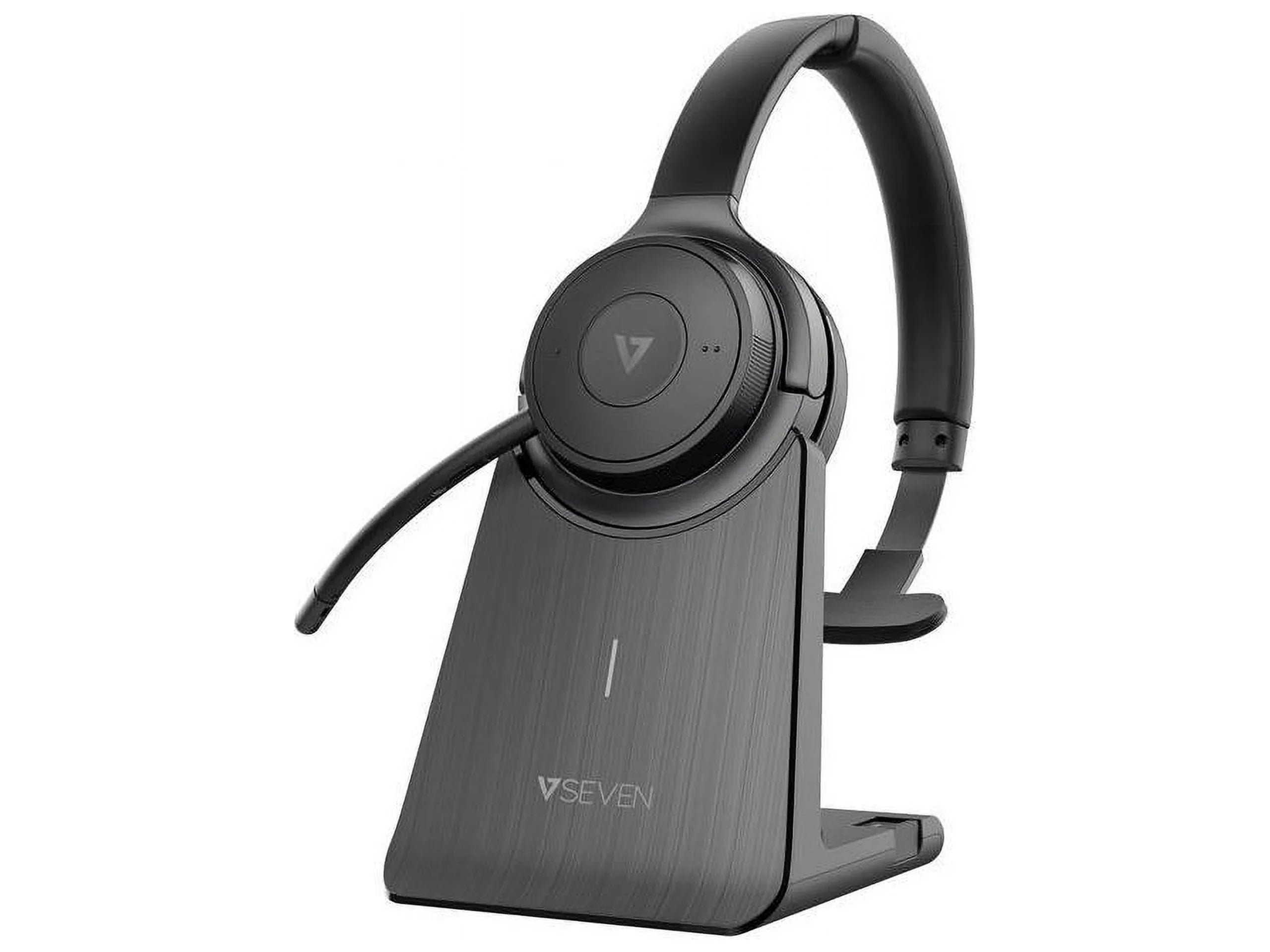 Gray/Black Headset Ear V7 On Mono (HB605M) Wireless