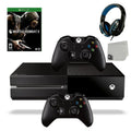 Like Controller 500GB One AXTION With Console New) Xbox Included Pre-Owned Mortal Gaming BOLT Kombat Headset Game Microsoft Bundle Original X Black 2 (Refurbished: