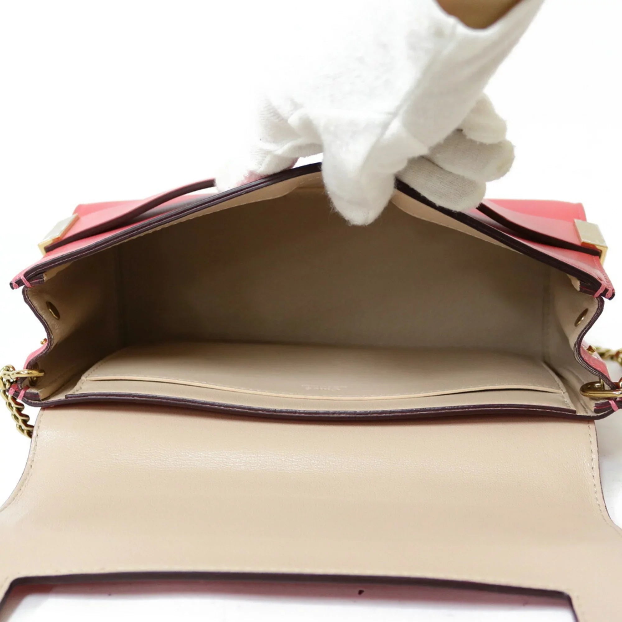 Shoulder Women's Leather (Fair) Pink Chlo¨¦ Chloe Pre-Owned Bag