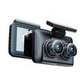 Cam Recorder Camcorder Inside Front Safety Rearview Car Car Car Driving Rear 4in and Recorder Dash Night 1080+720+480P Auto Cameras 3 Recording Camera Vision Mirror Video