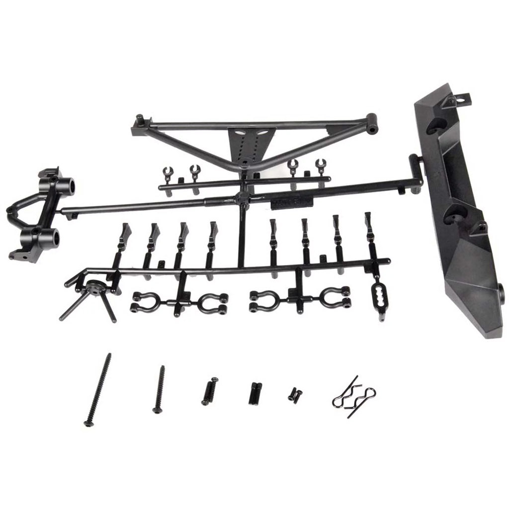 Option RrBumper/TireCarrierSCX10/Poison Spyder/JK AXIC4349 Axial Parts Electric AX80126 Car/Truck