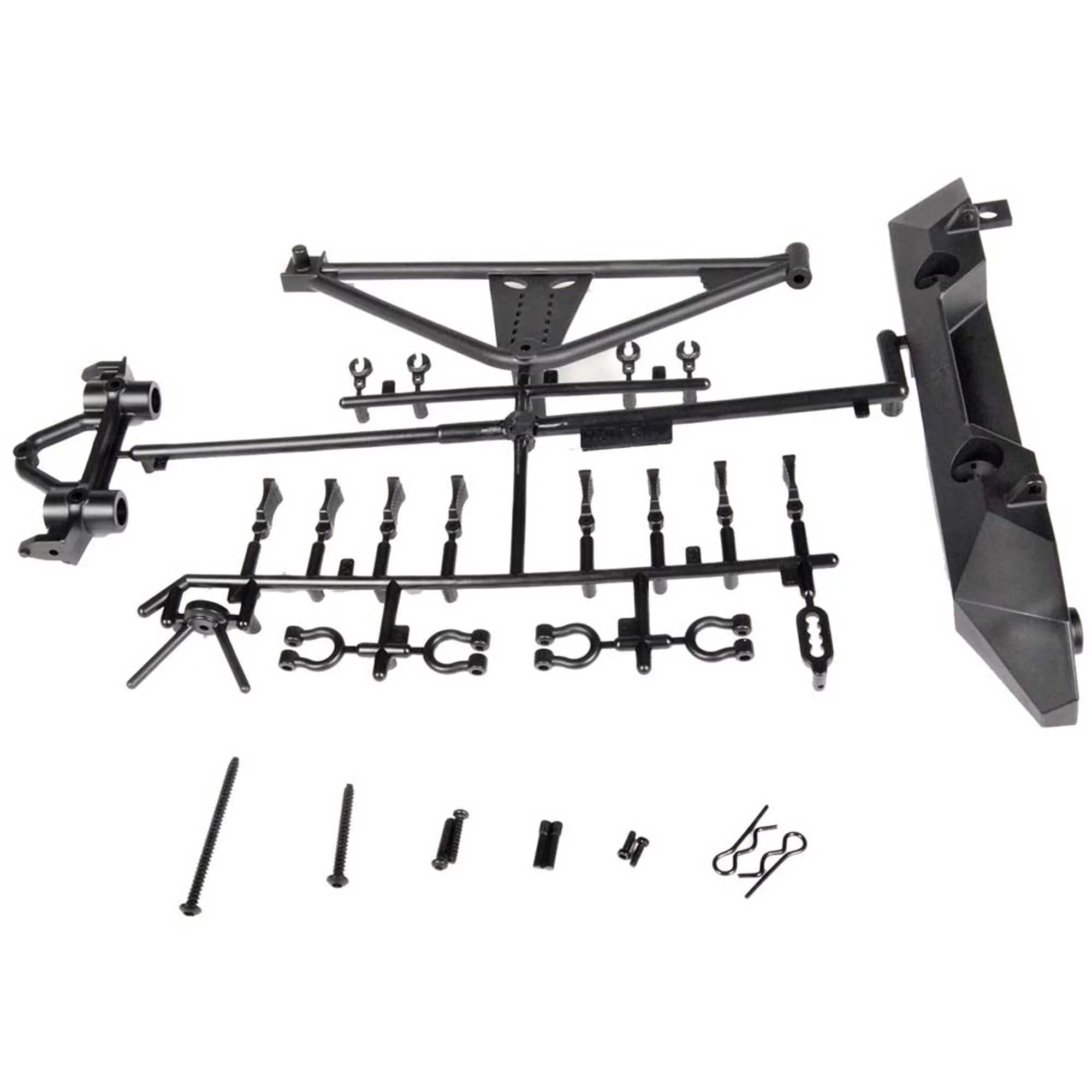 Option RrBumper/TireCarrierSCX10/Poison Spyder/JK AXIC4349 Axial Parts Electric AX80126 Car/Truck