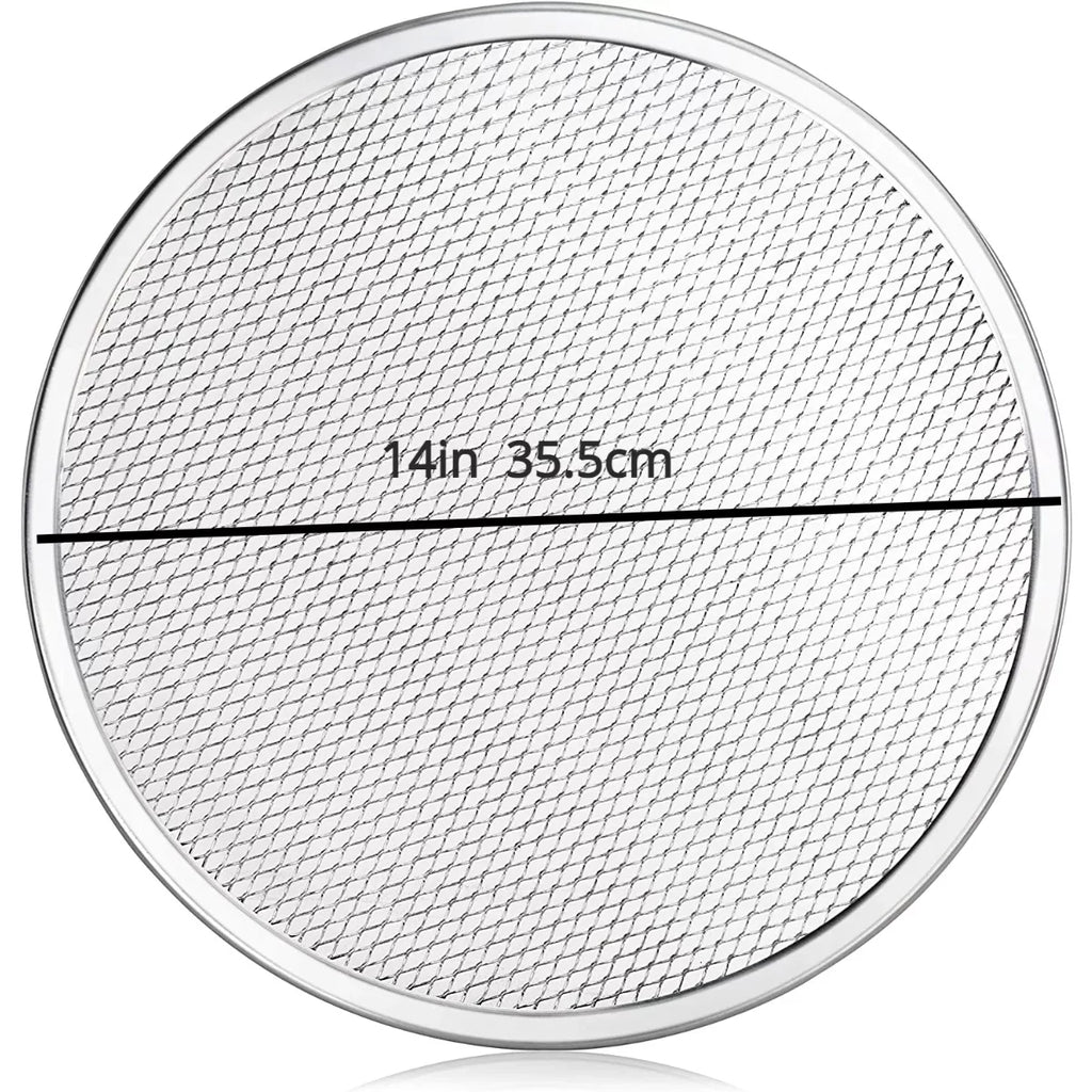 Baking & Perfect Seamless Tools, Gadgets, Kitche Bake Kitchen For Evenly Restaurant-Grade 1pc, Shortens Pizza Baking Screen, Pizza Bakes Aluminum Pizza Pizzerias & Restaurants, Screen, Aluminum Time!