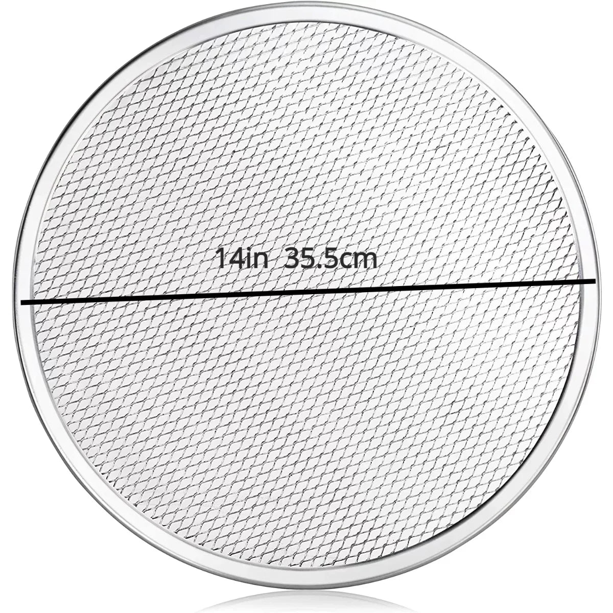 Baking & Perfect Seamless Tools, Gadgets, Kitche Bake Kitchen For Evenly Restaurant-Grade 1pc, Shortens Pizza Baking Screen, Pizza Bakes Aluminum Pizza Pizzerias & Restaurants, Screen, Aluminum Time!