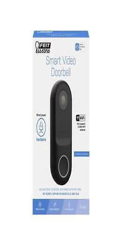 CAM/DOOR/WIFI Feit Plastic Video Wired Doorbell, Electric Smart