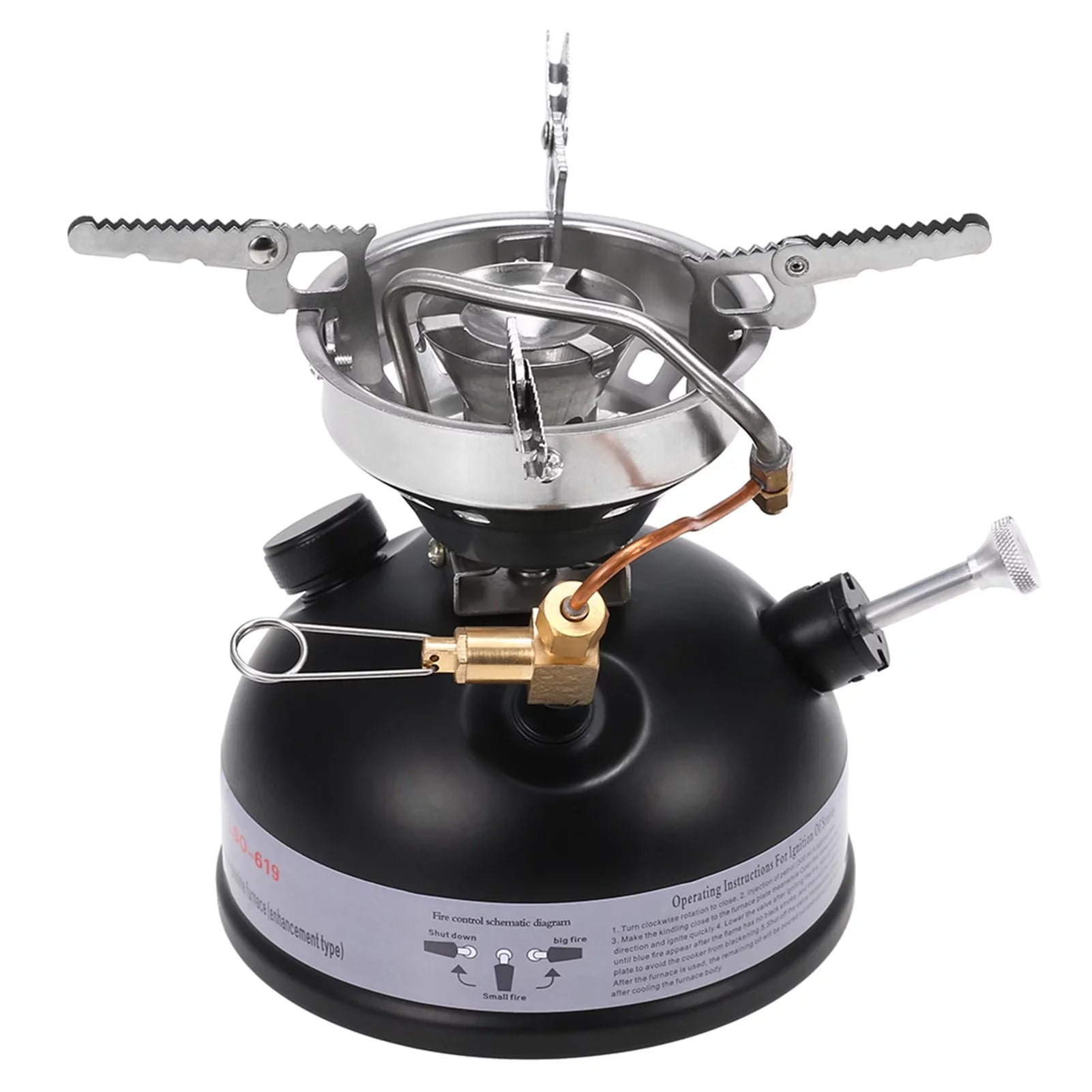 Stove Diesel Fuel Stove Gasoline Liquid Camping Portable Oil Lixada