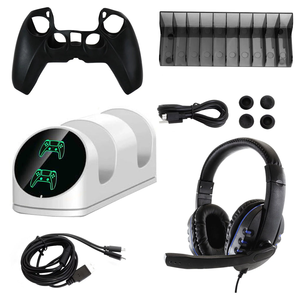 PlayStation Console) with Digital Sony Console Digital 5 Accessories (PS5 Kit