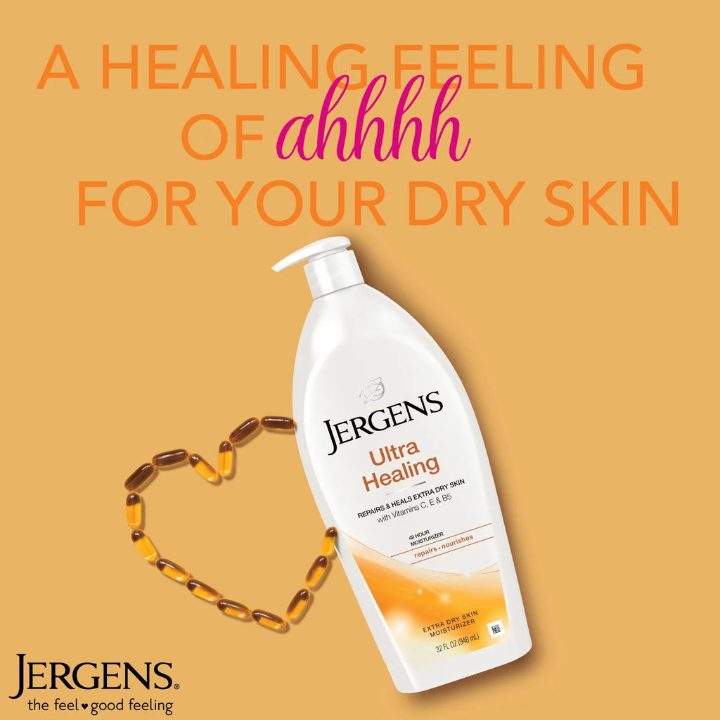 Jergens Dry Healing Oz Skin Moisturizer, Extra 32 Ultra