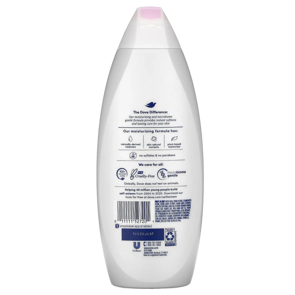 and Pampering 2 22 Peony, oz, Dove Purely Body Cream Wash, Sweet Pack