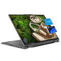 2-in-1 11 Business Laptop, Xe Graphics, Evo Fp, Iris IPS Intel Pro RAM, 2.5K SSD, Gray 12th i5-1240P, Lenovo LPDDR5 Backlit Platform Yoga 7i KB, 8GB 12-Core 16" 1TB Windows