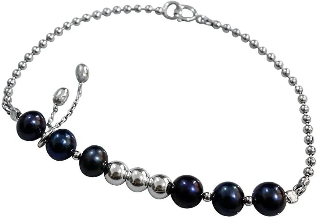 Designer Pearl Party Handmade String Bracelet Jewelry, for Women, Fashion Gemstone Bracelet 925 Silver Gift Of Sterling Bracelet, Beads