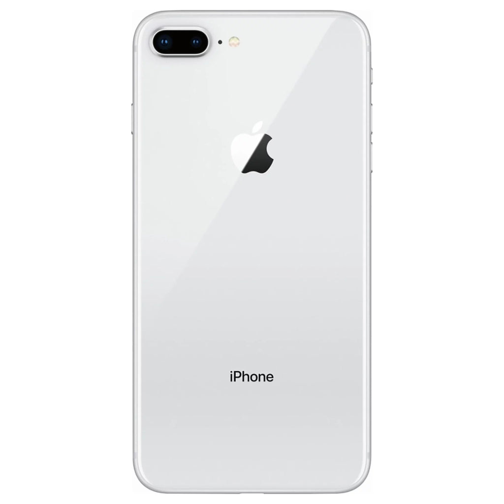 Locked) iPhone Apple Restored Silver Smartphone (Refurbished) (AT&T 8 64GB