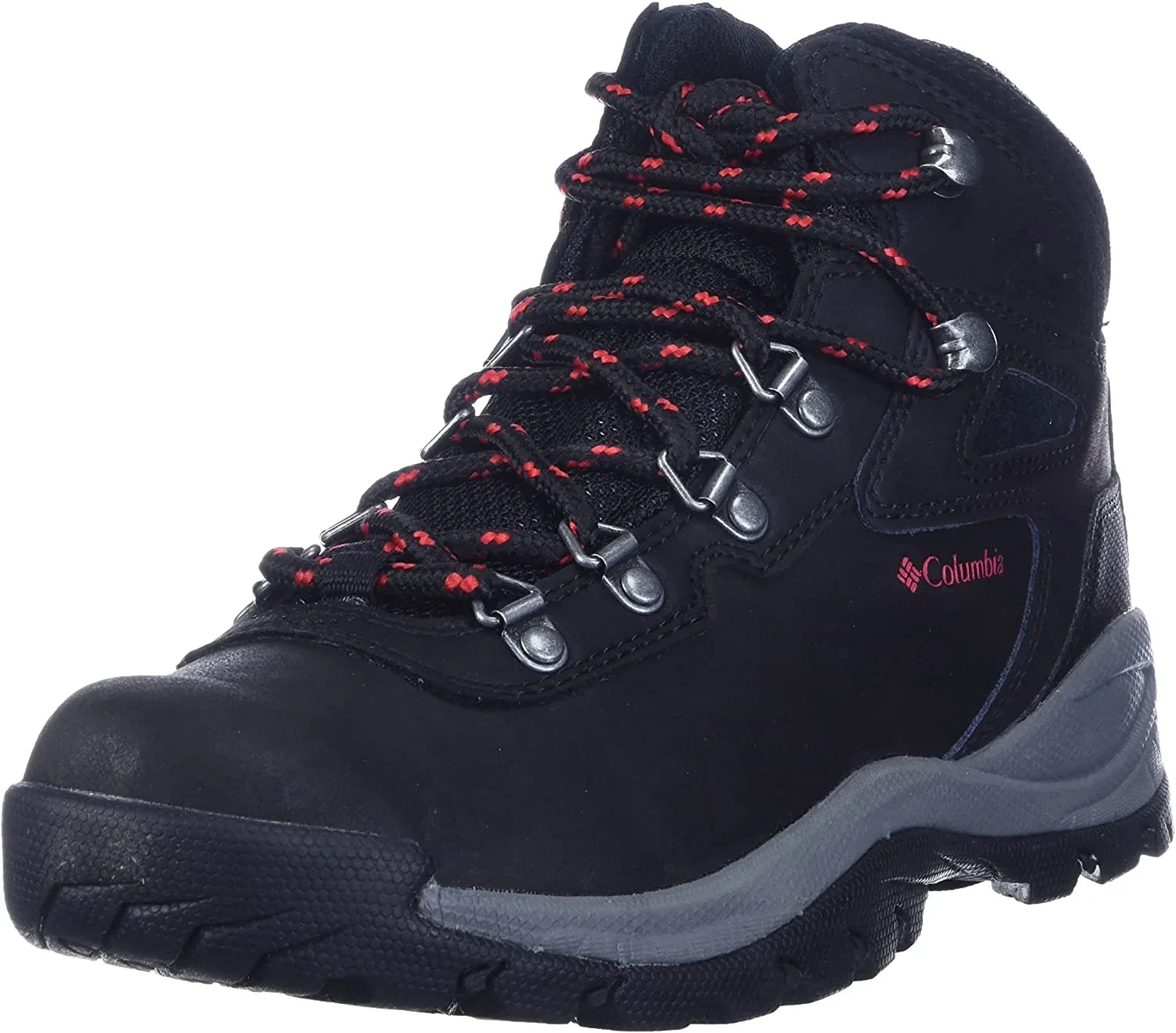 Boot Womens Wide Ridge 10 Columbia Black/Poppy Newton Red Plus
