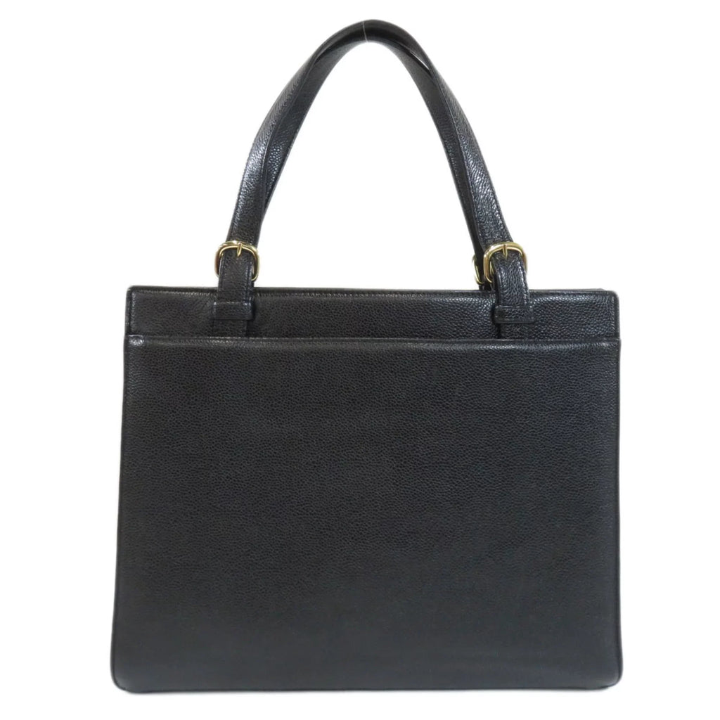 (Good) COCO Ladies Caviar Handbag Skin MARK Pre-Owned CHANEL