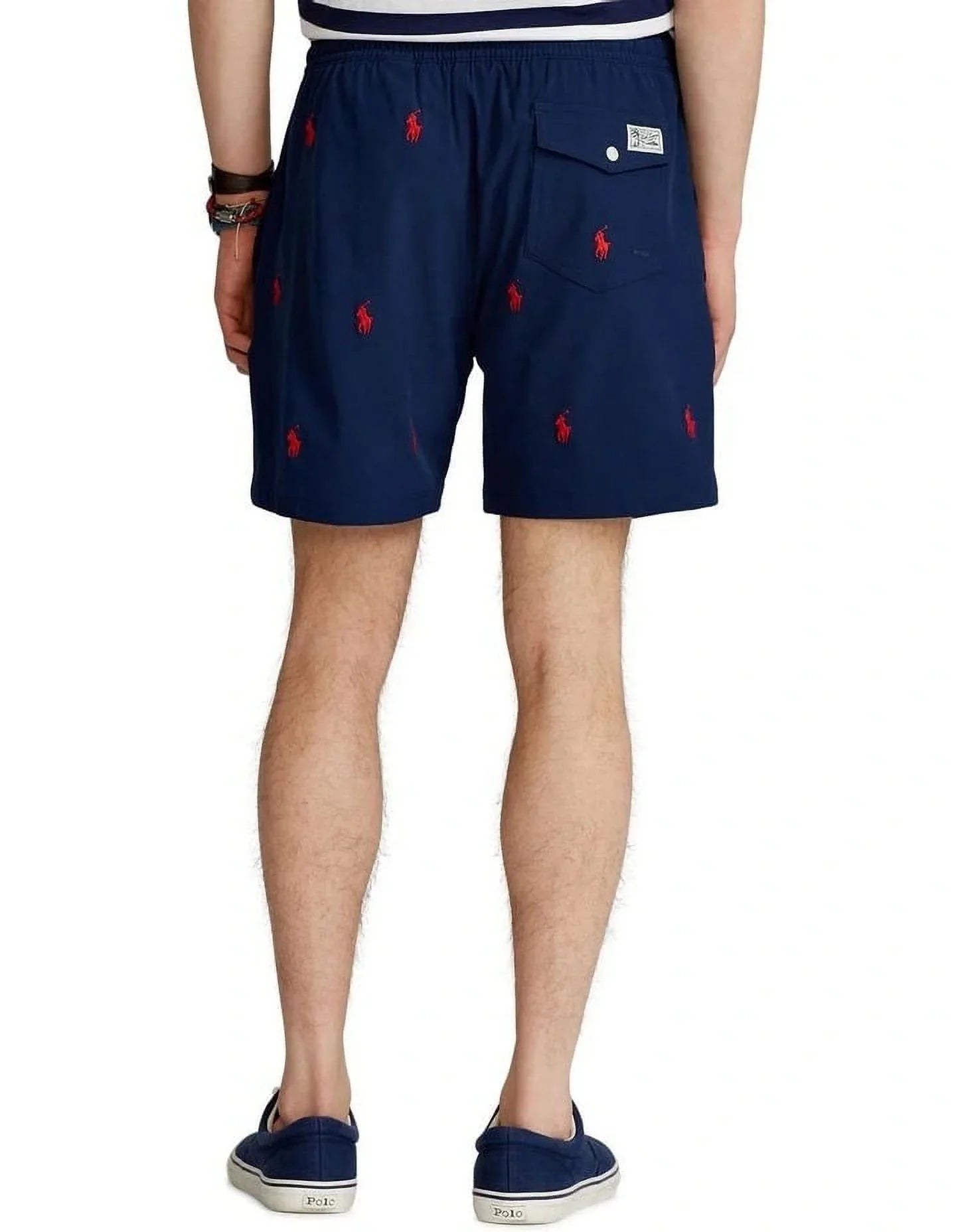 NAVY Trunks, Tall Polo Men's Traveler Tall Ralph & Swim 3XLT Big Big US Lauren