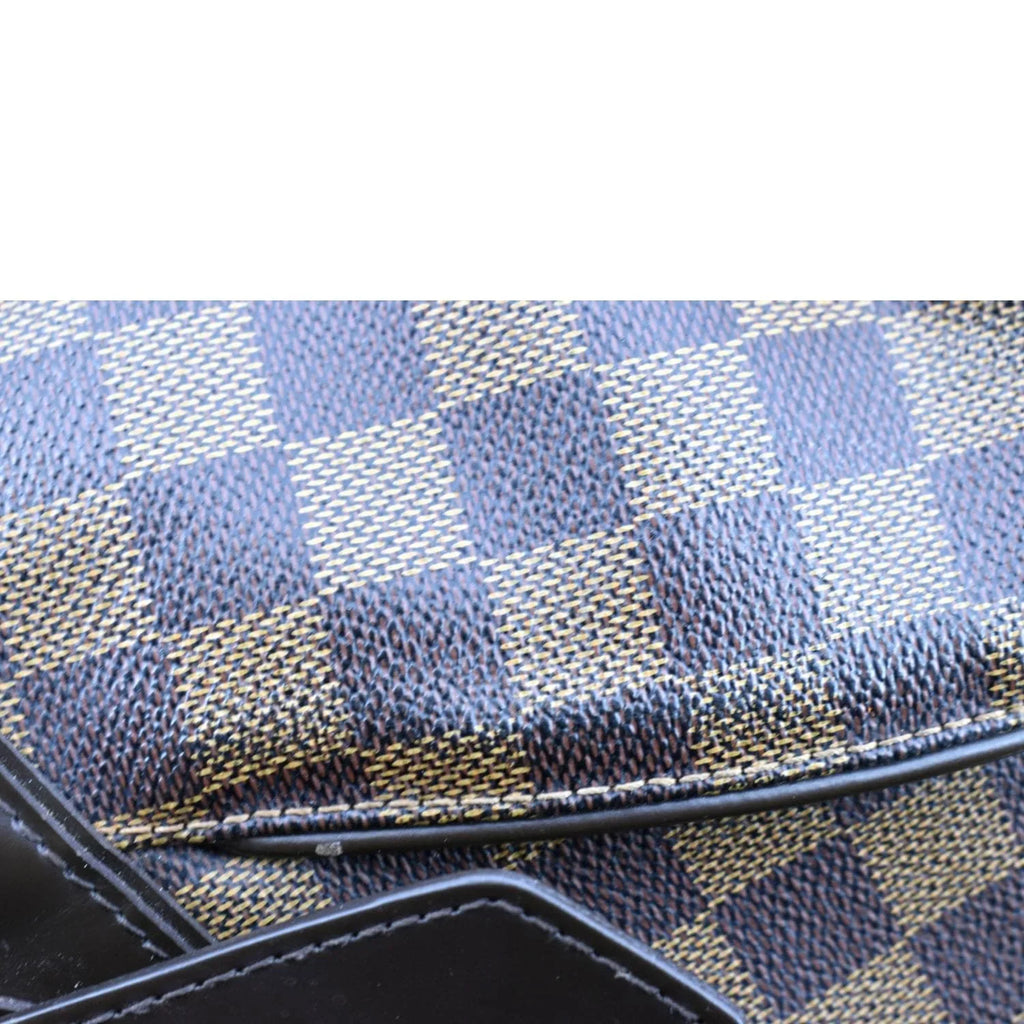 Shoulder Speedy LOUIS Pre-owned Bag Damier Ebene Bandouliere Brown VUITTON 30