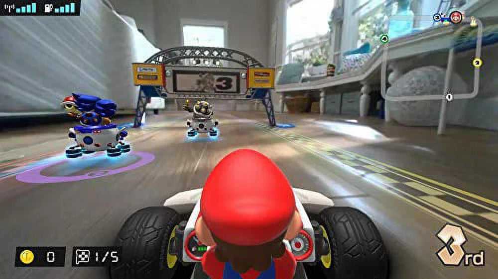 Mario Kart Circuit Home Live: Set Switch Nintendo - -Luigi