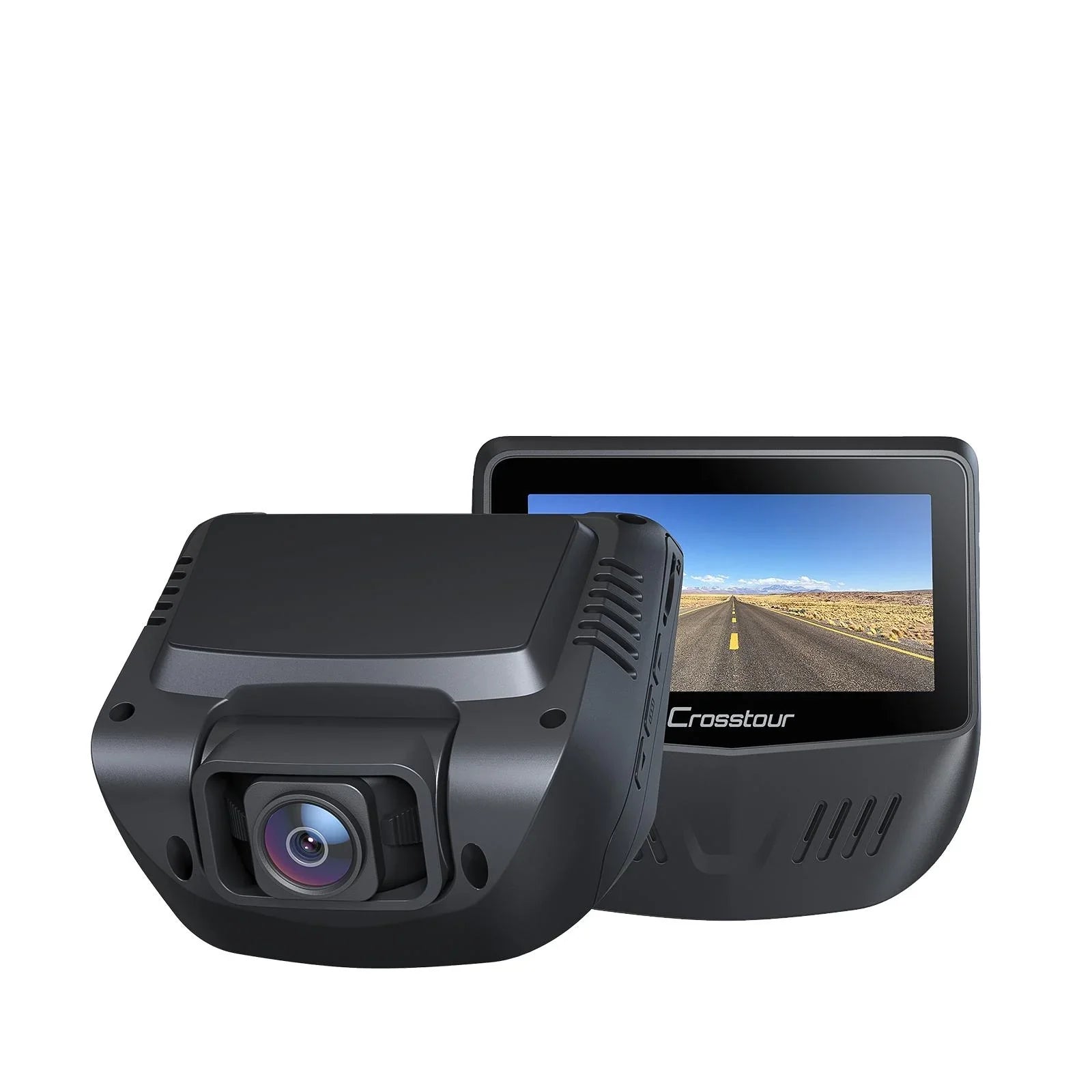 for Vision, Wide Crosstour Loop WDR, 170¡ã IPS Recording, 3 Dash Cars and Angle, Rear,1080P Night Front Dash Recorder Camera Inch Screen, G-Sensor, Mode Support Cam 128GB Parking with with