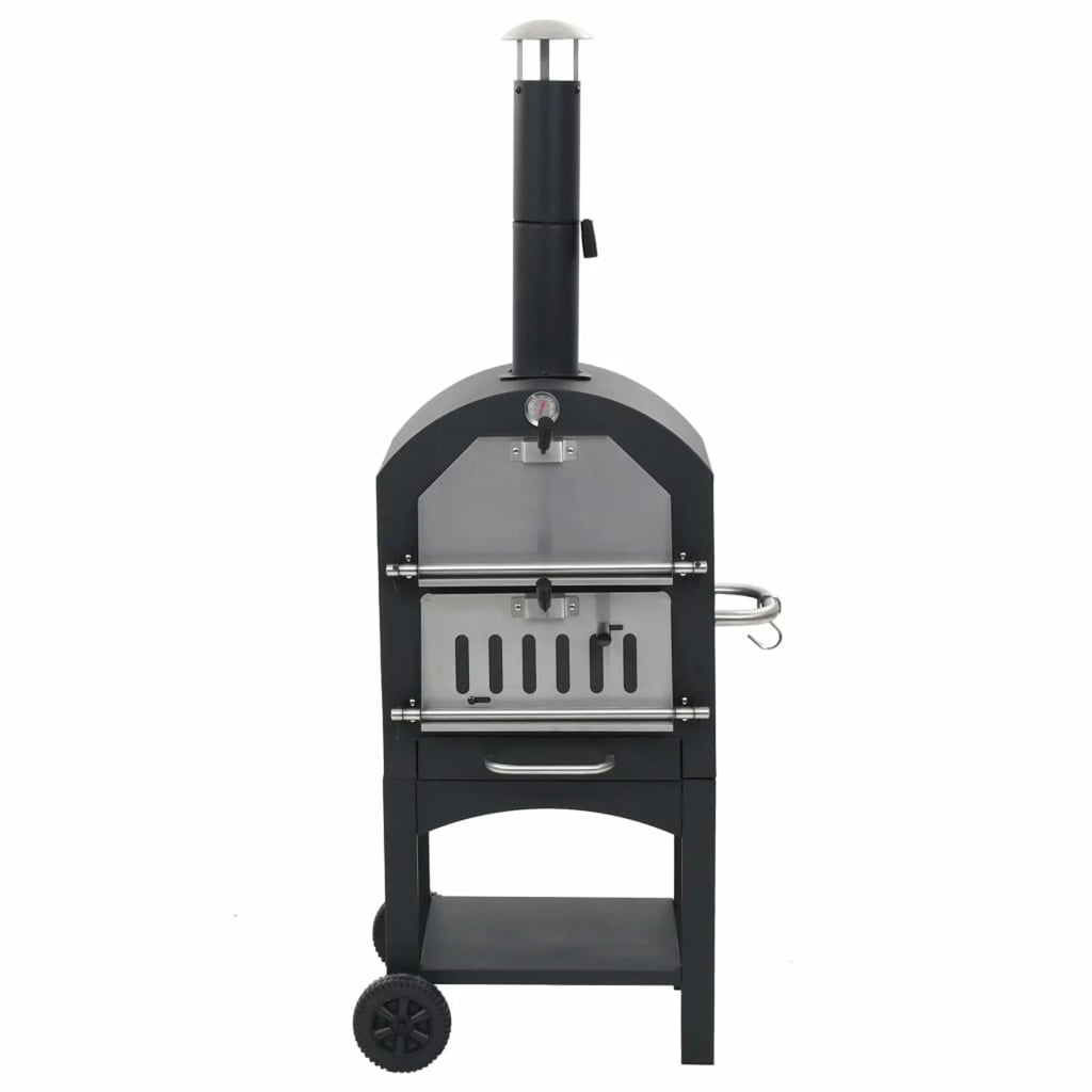 Charcoal Fireclay Suzicca Pizza Fired Stone with Oven