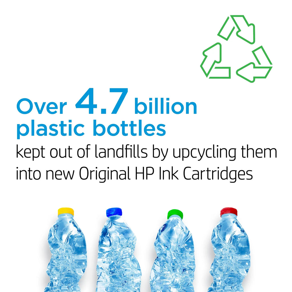 62XL HP Ink Tri-Color Cartridges, Black/62 2/Pack N9H67FN,