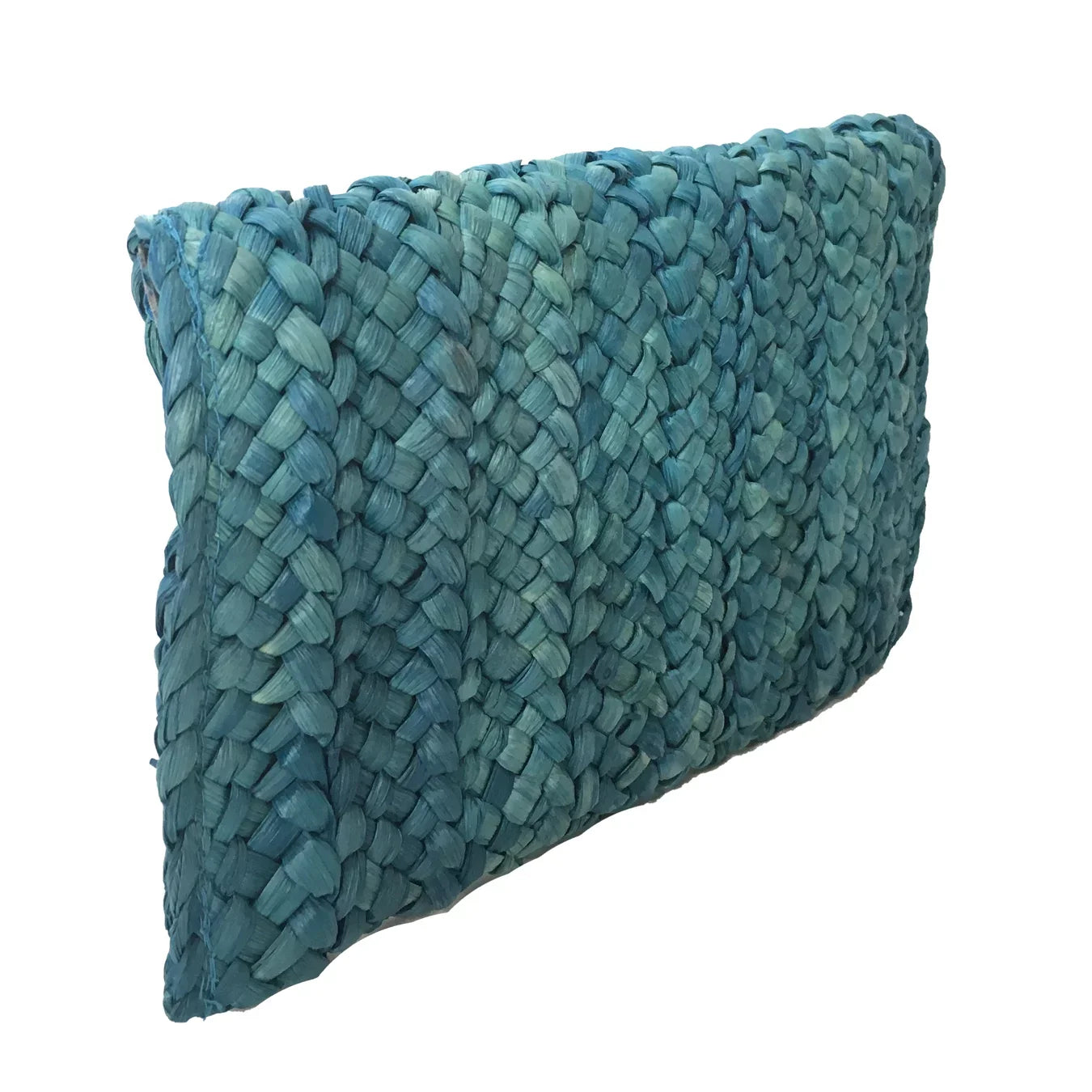 Envelope Eliza Blue Clutch, Culture Crochet Fashion Straw Ocean