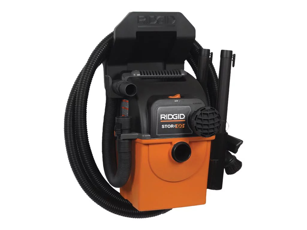 WD5500 Cleaner Stor-N-Go - - - Vacuum Ridgid Handheld Orange