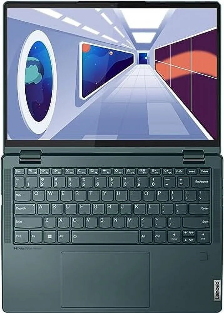 13.3" 7530U, 11, 6, HDMI, USB-C, RAM, Laptop, Win WUXGA w/CUE 6-Core Lenovo Backlit Accessories Keyboard, NVMe Fingerprint Touchscreen, 5 8GB Ryzen AMD Reader, Newest Yoga 256GB 2-in-1 WiFi SSD, 6