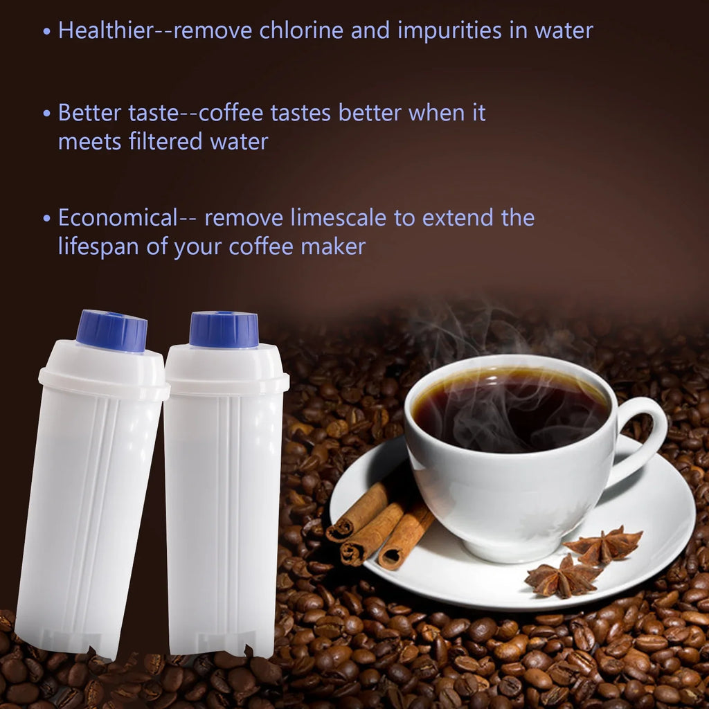 Coffee Filter C002 Maker Delonghi Coffee Filter Replacement Filter Accessory Replacement Compatible Filter Coffee Water Cartridge Tomshoo For Coffee Machine 4Pcs With Machine Dsl Maker
