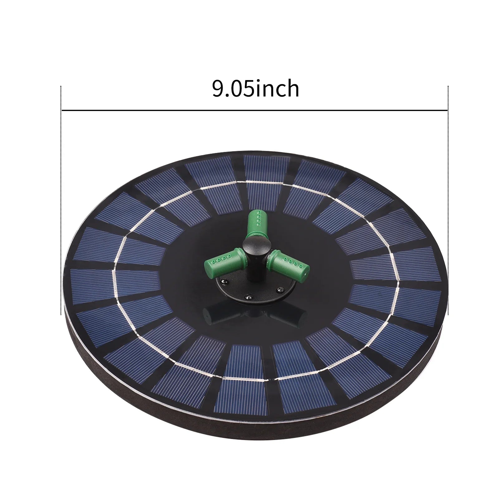Auto-shut Pond Nozzle 9 Off Brewel Inch Pump With Pump 6w fountain,Battery Led Solar Off Rookin Auto-shut Water With Rotatable With Battery Nozzle Off Solar Inch Yaliya 9 Auto-shut Bath