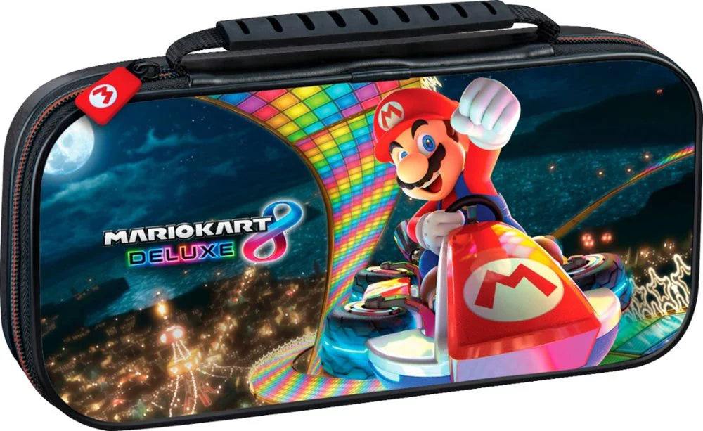 and Switch Bundle: 32GB Joy-Con and 8 Mario Console,Super Super 8 Kart Nintendo Red Kart Deluxe Improved Deluxe Travel Battery Blue Life Case Mario
