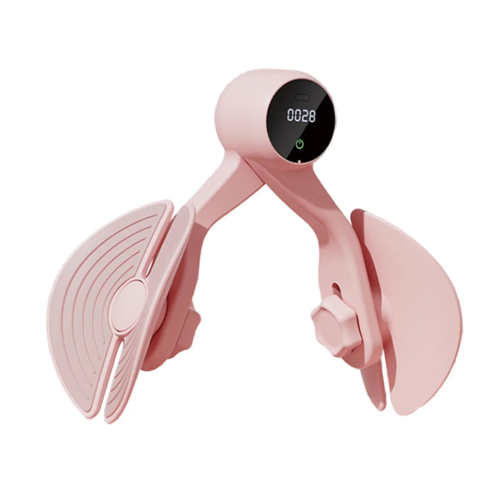 Compact, Muscle Exerciser, Trimmer Thigh Counter, Inner Thigh Gym with Strengthening, Hip Hip Leg Trainer Thigh Workout Home Exerciser Pink Machine