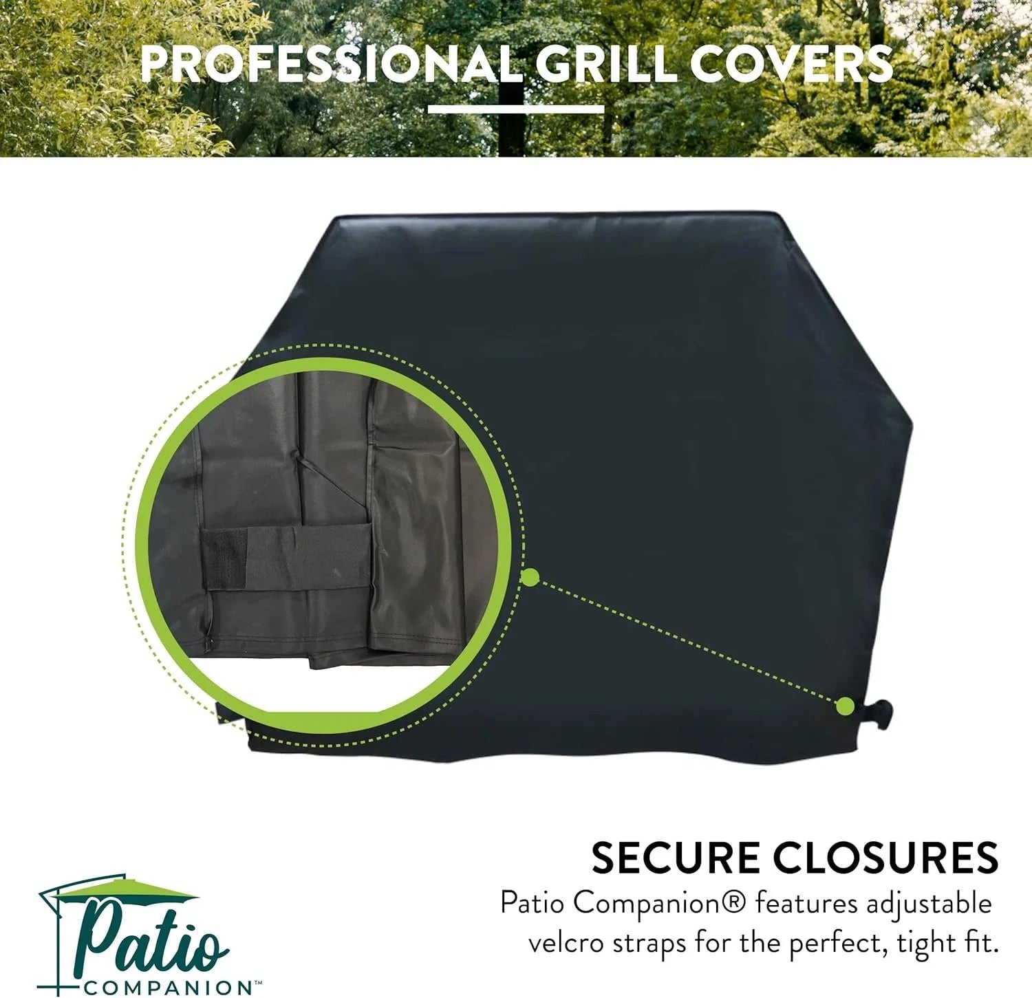 Warranty, King, Blocking Patio Inch Gas Weber, Heavy-Grade Year UV 65 and Companion Weather 5 Professional, Broil, Material, Resistant, Black Broil Cover, Char Grill Waterproof for Grill BBQ Cover
