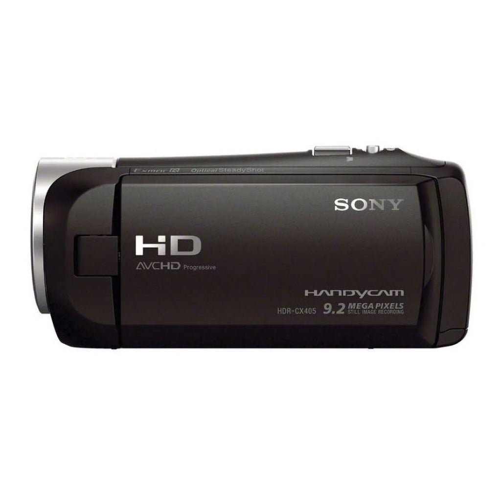 R Bundle 1080p Exmor HD Full CMOS Handycam Sensor Camcorder Sony with (Black)