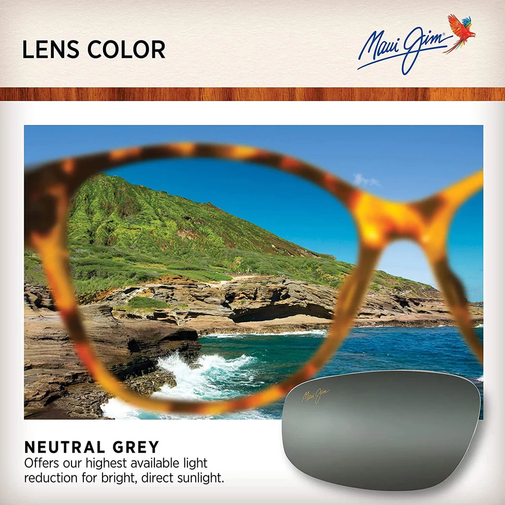 Grey Unisex Navigator 55 Neutral Keokea Jim Maui 447-02 Sunglasses