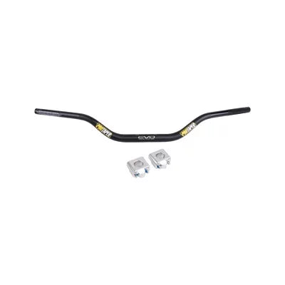 Universal Yamaha Clamp Big 1986-1990 Bend MX/RM Mid Tusk ProTaper Kit Black Wheel and Bar Windham Big for Bar BW80 EVO