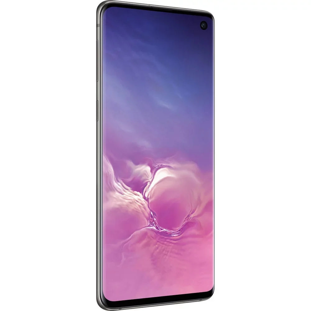 Samsung Only Black, Verizon (Refurbished: Good) 6.1 128GB, in Galaxy S10, Pre-Owned