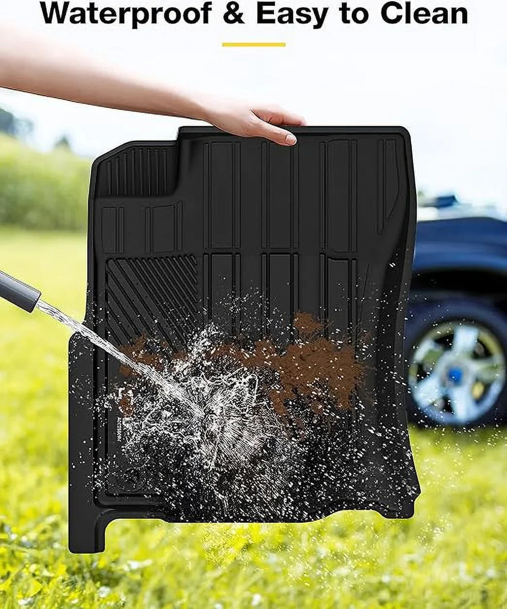 Mats Fit & 2013-2024/Lexus 4Runner 2014-2022 For and 3W Mat 1st Seat Black & 4Runner Toyota Custom Cargo Full Trunk & Floor Set Floor Liners 5 GX460 Fit Liner Car Mats Row 2nd GX460) for