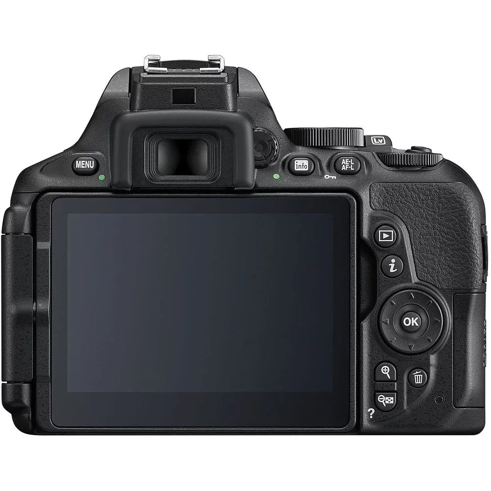 Kit + Battery + Warranty VR D5600 Extra 1yr Nikon + - Camera Lens DSLR 18-55mm 3