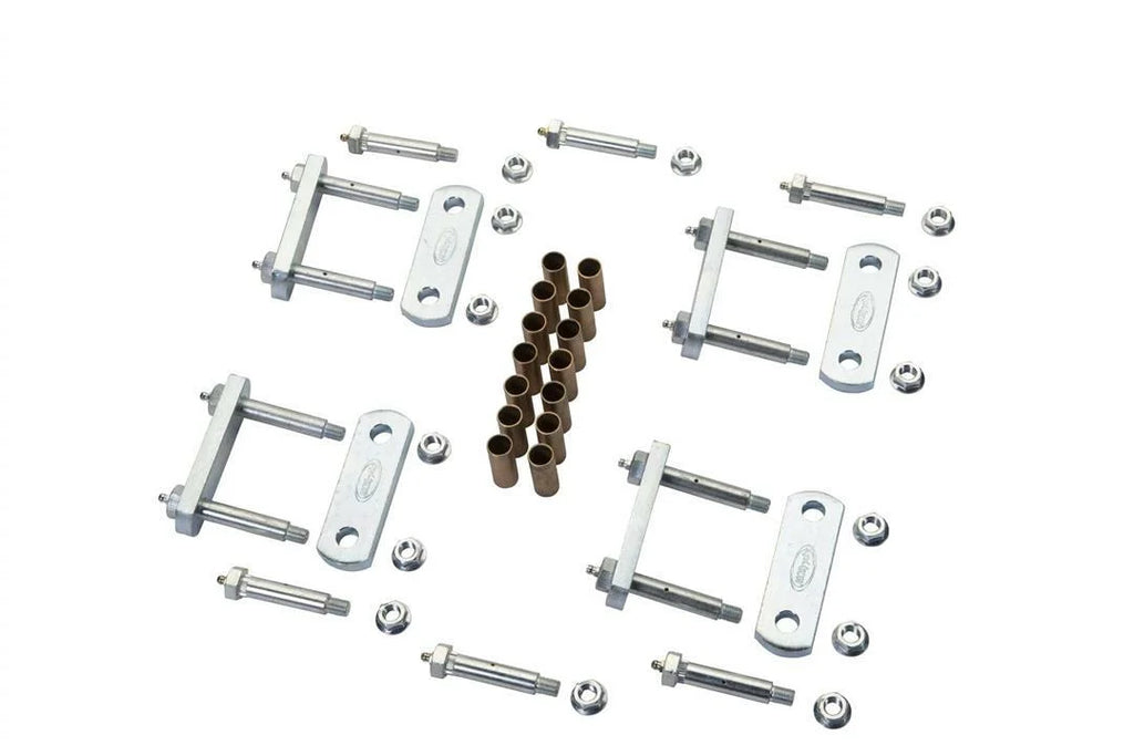 LRE Standard LRE12-001 Suspension MORryde Shackle Hanger for Heavy-Duty Tandem, Kit -