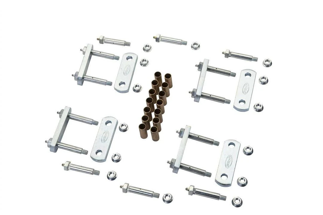LRE Standard LRE12-001 Suspension MORryde Shackle Hanger for Heavy-Duty Tandem, Kit -