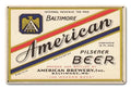 in the American with ¡°Made Beer gauge Pilsener USA steel" heavy
