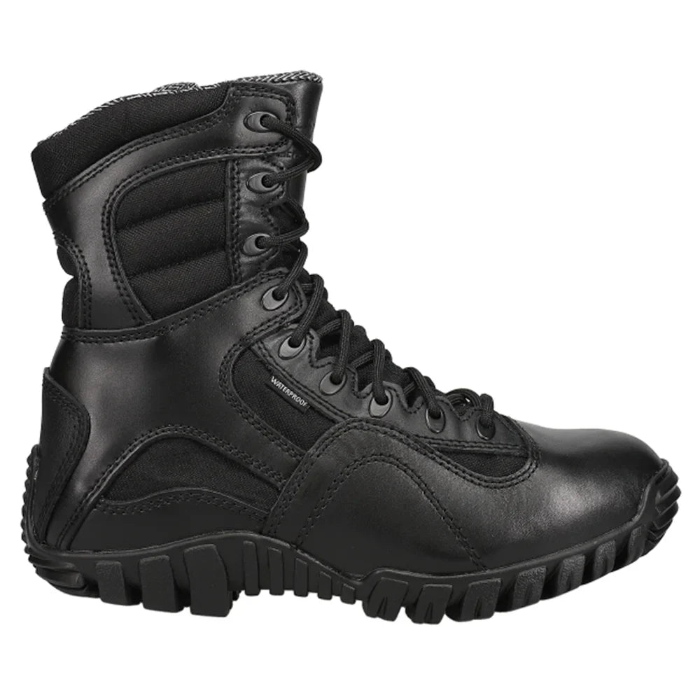 Boot Side-Zip Waterproof Regu Black, Mens, 10, Lightweight - Belleville