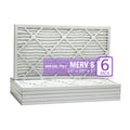 Pack) 14x20x1, 8, Pleated Extended Purolator Filter, Surface Air (6 Mechanical MERV DMK80