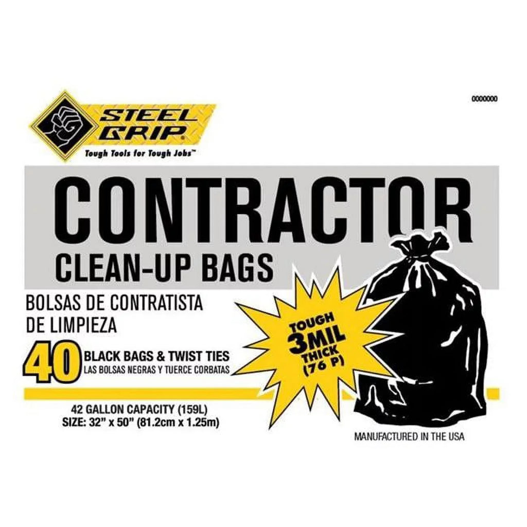 Contractor Pack 40 Poly Bag, of gal Industries 42 Pak