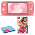 Cleaning and Nintendo Shield (Coral) Bundle Cloth 6Ave Switch Lite with Pokemon
